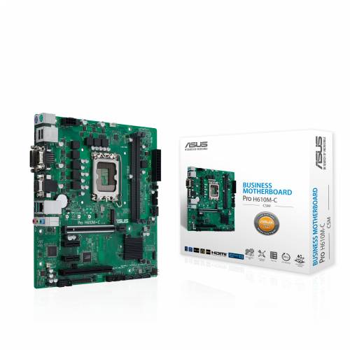 ASUS Pro H610M-C-CSM - motherboard - micro ATX - LGA1700 Socket - H610