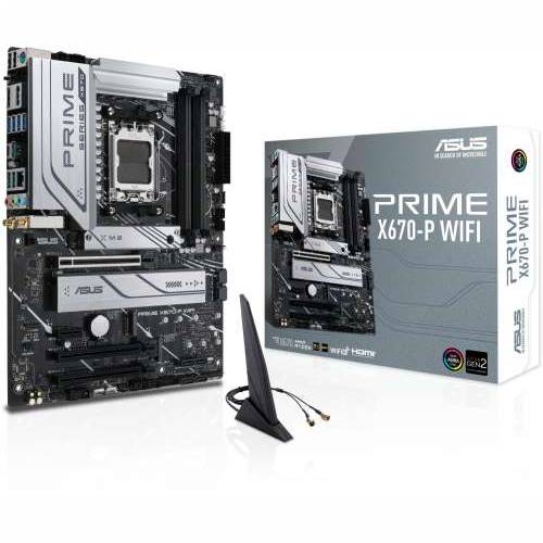 ASUS Prime X670-P WIFI - motherboard - ATX - Socket AM5 - AMD X670 Cijena