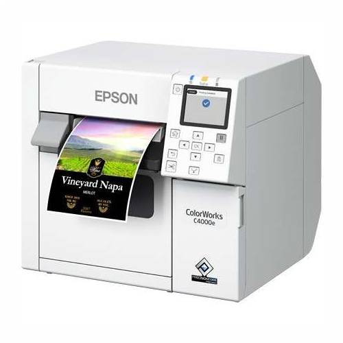 ET Epson CW-C4000e (bk) desktop color label printer with glossy black ink Cijena