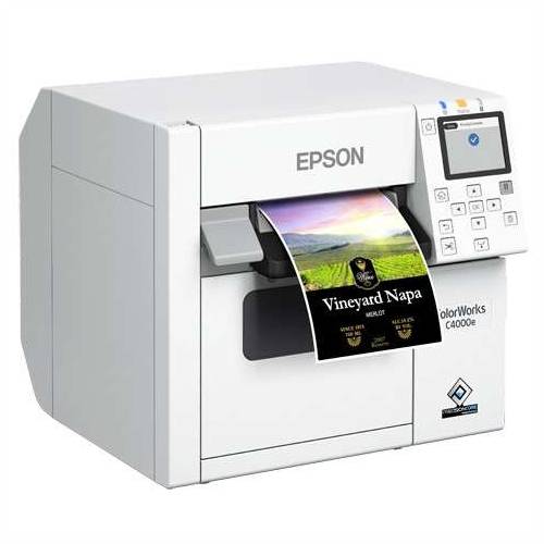 ET Epson CW-C4000e (bk) desktop color label printer with glossy black ink Cijena