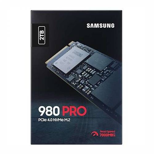 Samsung 980 PRO MZ-V8P2T0BW - solid state drive - 2 TB - PCI Express 4.0 x4 (NVMe) - Cijena