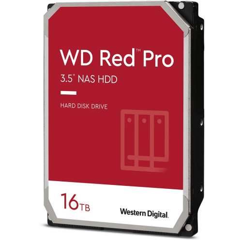 WD Hard Drive RED PRO - 16 TB - 3.5” - SATA 6 GB/s