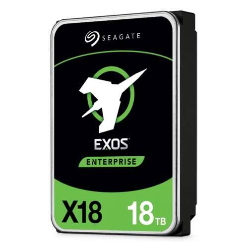 Seagate Exos X18 18TB 3.5 Inch SAS 12Gb/s CMR Internal Enterprise Hard Drive with FastFormat (512e/4Kn)