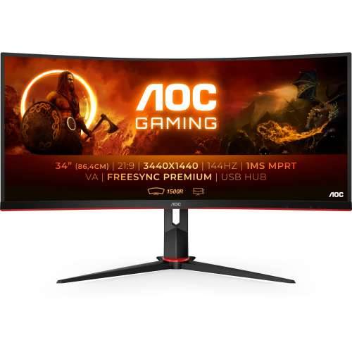 AOC CU34G2X/BK - LED monitor - curved - 34” Cijena