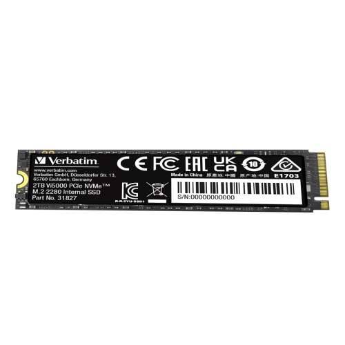 Verbatim Vi5000 SSD 2TB M.2 2280 PCIe Gen4 Internal Solid State Modules Cijena