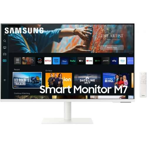 80cm/32“ (3840x2160) Samsung S32CM703UU 16:9 4K 60Hz 4ms HDR10 HDMI USB-C VESA Pivot LS White Cijena