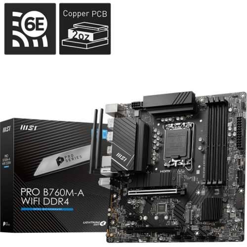1700 MSI PRO B760M-A WIFI DDR4 Cijena