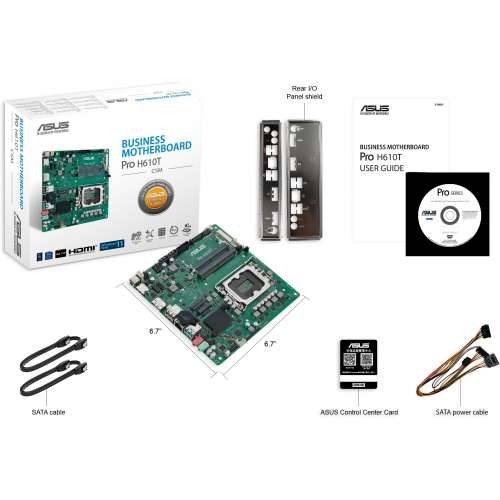 1700 ASUS PRO H610T-CSM mITX Cijena