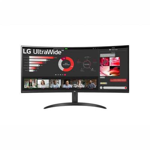 LG UltraWide 34WR50QC-B - LED monitor - curved - 34” - HDR Cijena