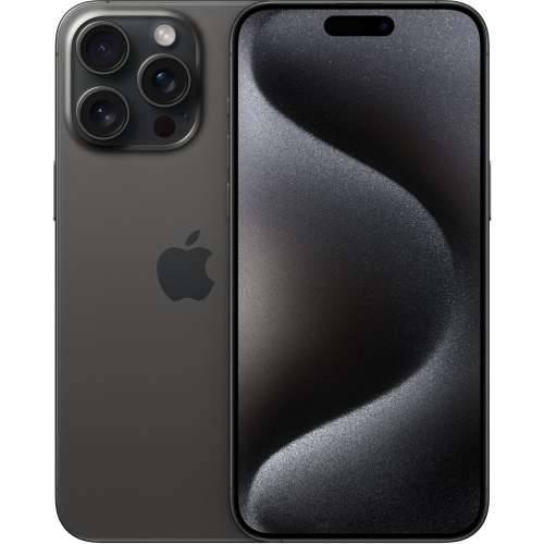TEL Apple iPhone 15 Pro Max 256GB Black Titanium NEW