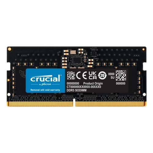 Crucial - DDR5 - kit - 16 GB: 2 x 8 GB - SO-DIMM 262-pin - 4800 MHz / PC5-38400 - unbuffered Cijena