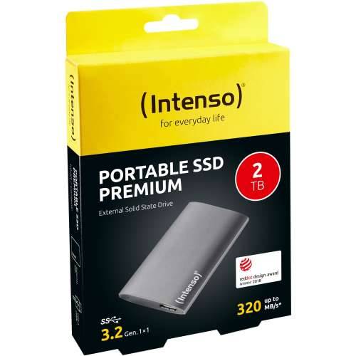 2TB Intenso Premium Portable USB 3.0 Anthracite Cijena
