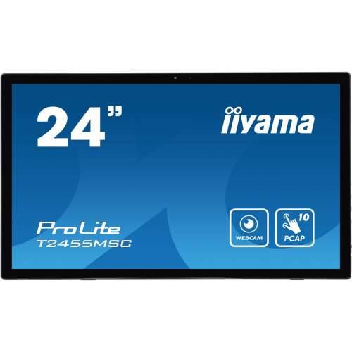 60.5cm/24““ (1920x1080) Iiyama ProLite T2455MSC-B1 16:9 FHD IPS Touch 5ms HDMI DP USB Speaker Black Cijena