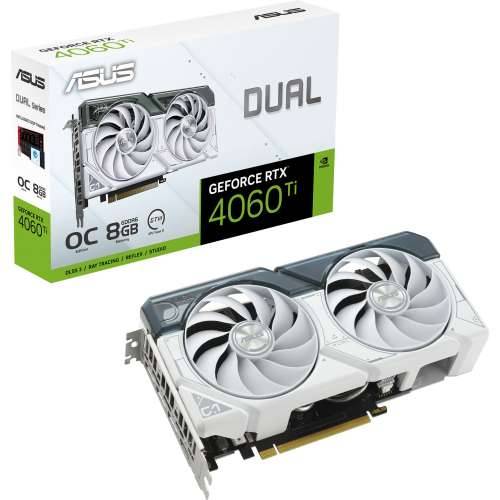 RTX 4060 Ti 8GB Asus Dual White OC GDDR6 DUAL-RTX4060TI-O8G-WHITE Cijena