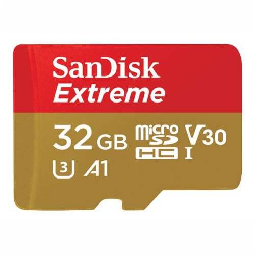 SANDISK Extreme microSDHC 32GB + SD Adap Cijena