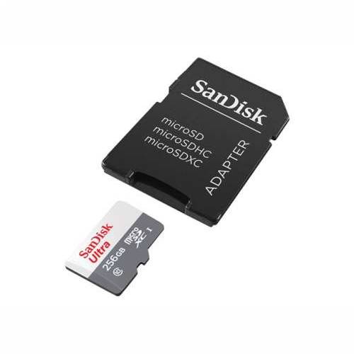 SANDISK 256GB Ultra microSDXC + SD Adpt Cijena