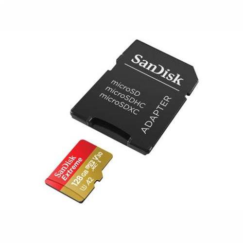 SANDISK Extreme MicroSDXC 128GB + SD Adp Cijena