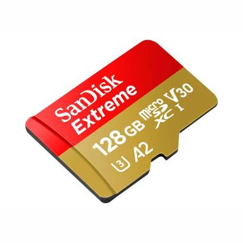 SANDISK Extreme MicroSDXC 128GB + SD Adp Cijena