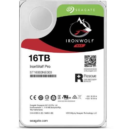 Seagate IronWolf Pro ST16000NT001 - hard drive - 16 TB - SATA 6Gb/s Cijena