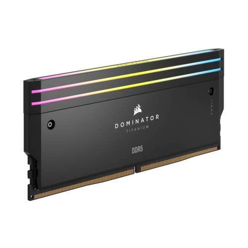 Corsair Dominator Titanium Black 64GB (2x32GB) DDR5-6000 XMP RAM, CL30, 1.4V Cijena