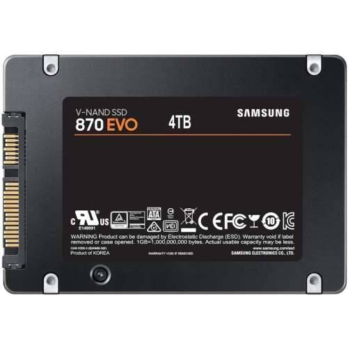 Samsung SSD 870 EVO - 4 TB - 2.5” - SATA 6 GB/s Cijena