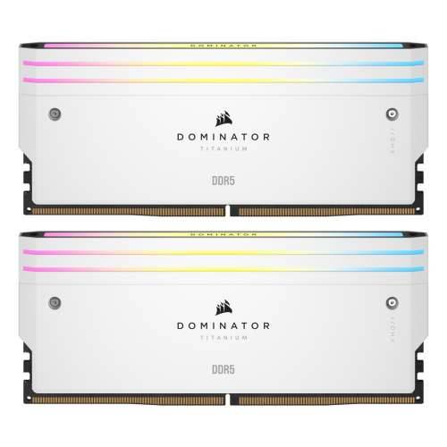 Corsair Dominator Titanium White 32GB (2x16GB) DDR5-6600 XMP RAM, CL32, 1.4V Cijena