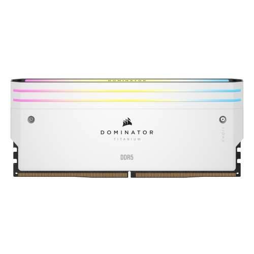 Corsair Dominator Titanium White 32GB (2x16GB) DDR5-6600 XMP RAM, CL32, 1.4V Cijena