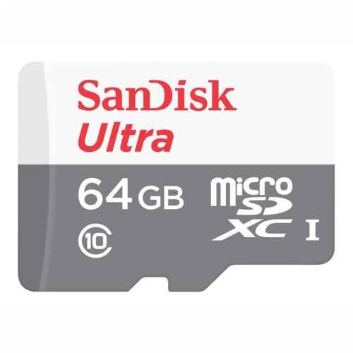 SANDISK 64GB Ultra microSDXC + SD Adpt Cijena