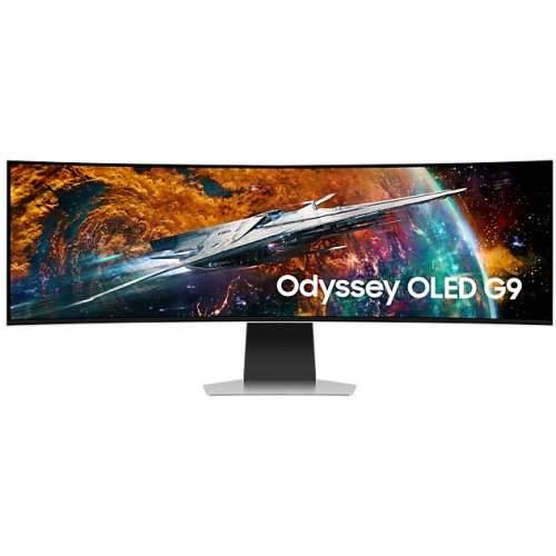 124cm/49“ (5120x1440) Samsung Odyssey OLED G9 S49CG954SU UWQHD 240Hz curved 0.03ms 2xUSB-C MiniDP MicroHDMI HDMI LS Silver Cijena