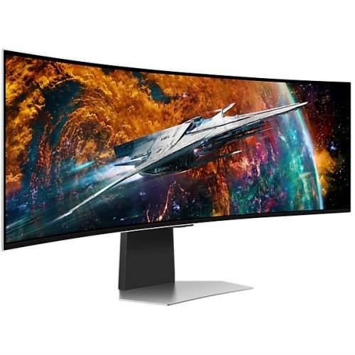 124cm/49“ (5120x1440) Samsung Odyssey OLED G9 S49CG954SU UWQHD 240Hz curved 0.03ms 2xUSB-C MiniDP MicroHDMI HDMI LS Silver Cijena