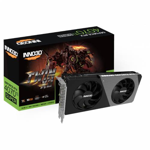 Inno3D GeForce RTX 4070 Ti SUPER TWIN X2 - 16GB GDDR6X, 1x HDMI, 3x DP Cijena