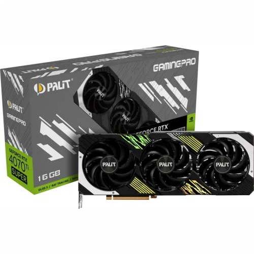 Palit GeForce RTX 4070 Ti SUPER 16GB GamingPro - 16GB GDDR6X, 1x HDMI, 3x DP Cijena