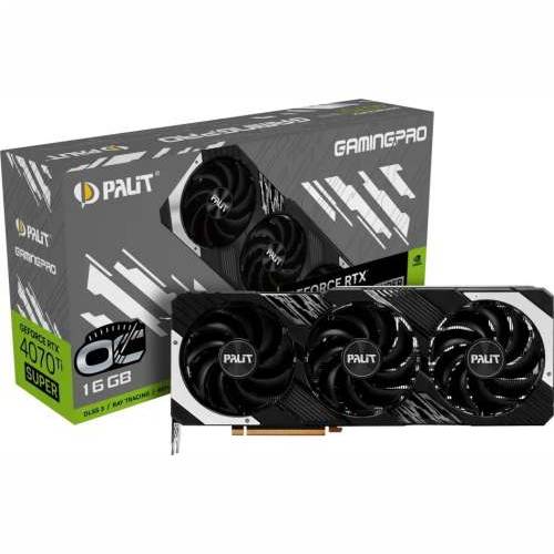 Palit GeForce RTX 4070 Ti SUPER 16GB GamingPro OC - 16GB GDDR6X, 1x HDMI, 3x DP Cijena