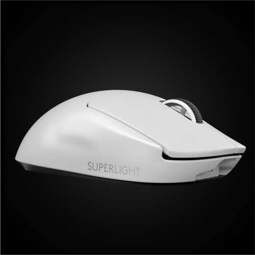 Logitech PRO X SUPERLIGHT Wireless Gaming Mouse - mouse - 2.4 GHz - white Cijena