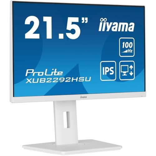 54.6cm/21.5“ (1920x1080) Iiyama ProLite XUB2292HSU-W6 16:9 FHD IPS 100Hz 0.4ms HDMI DP USB LS White Cijena