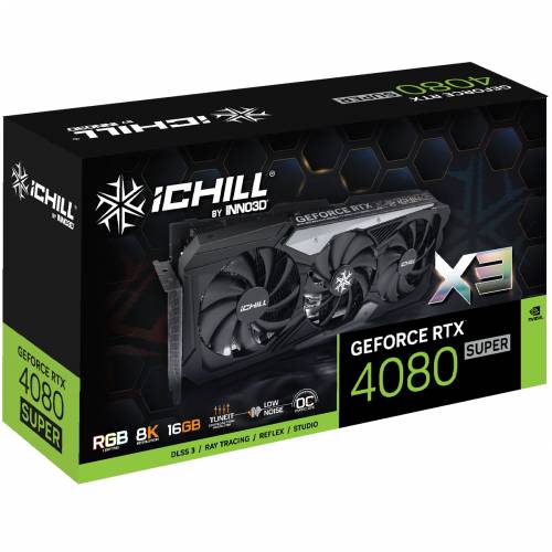 Inno3D GeForce RTX 4080 SUPER ICHILL X3 - 16GB GDDR6X, 1x HDMI, 3x DP Cijena