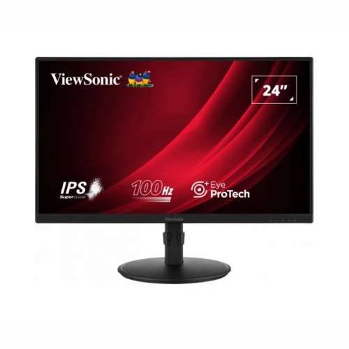 ViewSonic Monitor VG2408A 23.8’ 1920x1080, IPS, 100Hz, VGA, HDMI, DP, Speakers