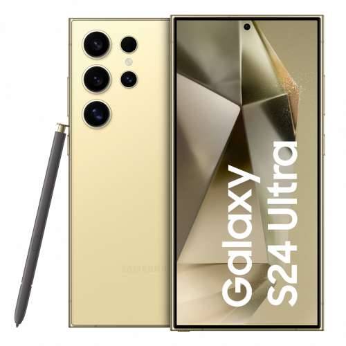 Samsung Galaxy S24 Ultra 256GB Titanium Yellow EU 17.25cm (6.8") OLED display, Android 14, 200MP quad camera