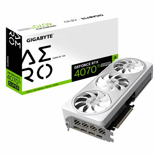 GIGABYTE GeForce RTX 4070 Ti SUPER Aero OC 16G - 16GB GDDR6X, 1x HDMI, 3x DP Cijena