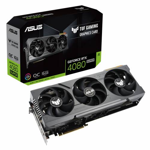 ASUS TUF GeForce RTX 4080 SUPER OC graphics card - 16GB GDDR6X