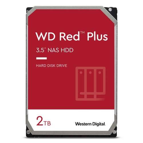 Western Digital WD Red Plus 2TB 64MB 3.5 inch SATA 6Gb/s Internal CMR NAS Hard Drive Cijena