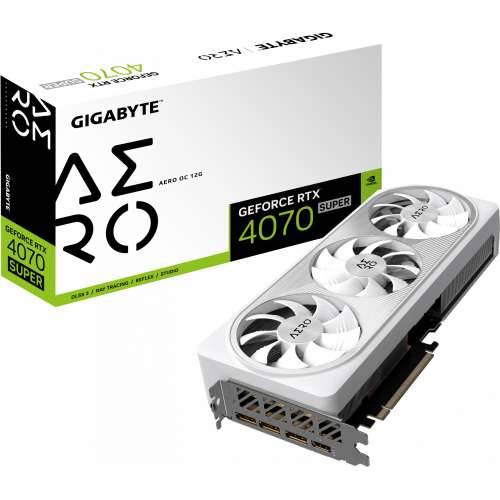 Gigabyte GeForce RTX 4070 SUPER AERO OC 12G - graphics card - GeForce RTX 4070 Super - 12 GB