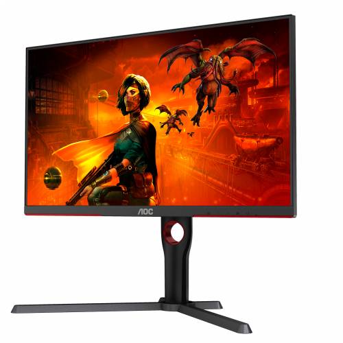 AOC Gaming U27G3X - 27 inch UHD monitor, 160 Hz, FreeSync Pre., G-Sync comp., HDR400 (3840x2160), 1ms GtG, HDMI 2.1, DisplayPort) black-red Cijena