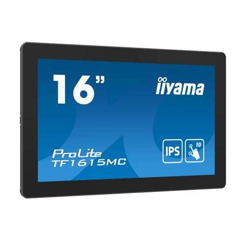 iiyama touchscreen monitor ProLite TF1615MC-B1 - 39.5 cm (15.6”) - 1920 x 1080 Full HD Cijena