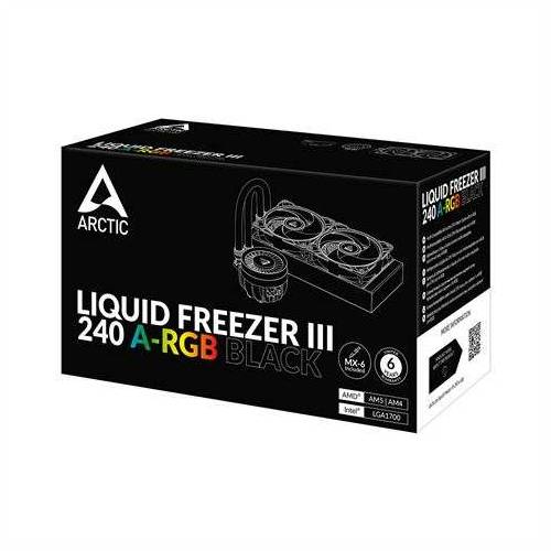 Vodeno hlađenje za procesor Arctic Liquid Freezer III 240 A-RGB(black) Cijena