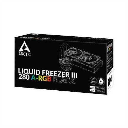 Vodeno hlađenje za procesor Arctic Liquid Freezer III 280 A-RGB(black) Cijena