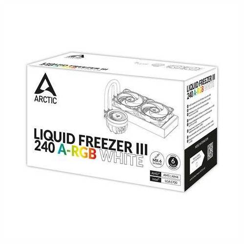 Vodeno hlađenje za procesor Arctic Liquid Freezer III 240 A-RGB(white) Cijena