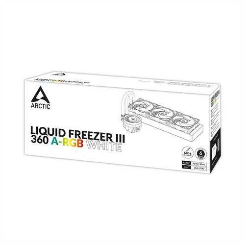 Vodeno hlađenje za procesor Arctic Liquid Freezer III 360 A-RGB(white) Cijena