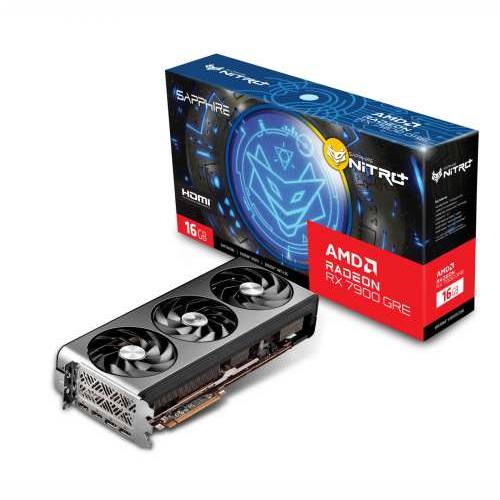 Sapphire Nitro+ Radeon RX 7900 GRE OC - 16GB GDDR6, 2x HDMI, 2x DP, lite retail Cijena