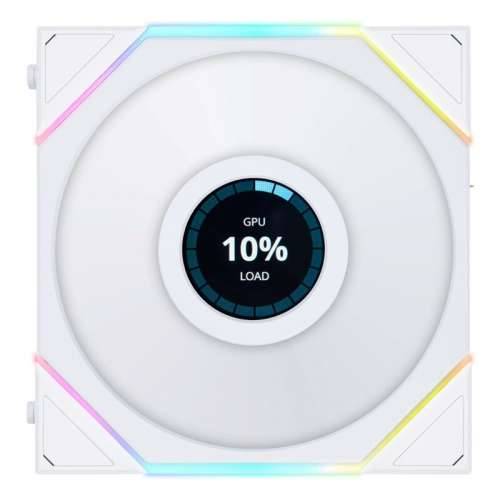 Lian Li UNI FAN TL LCD Reverse Blade white 3-Pack + Controller | 120mm case fan Cijena